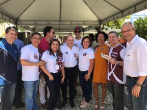 A ABO-CE promove ações educativas durante evento da Semana Branca em Fortaleza